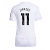Manchester United Joshua Zirkzee #11 Bortedrakt Kvinner 2025-26 Kortermet